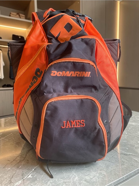 DeMarini Other - DeMarini Voodoo Baseball Softball Equipment Backpack Black Orange